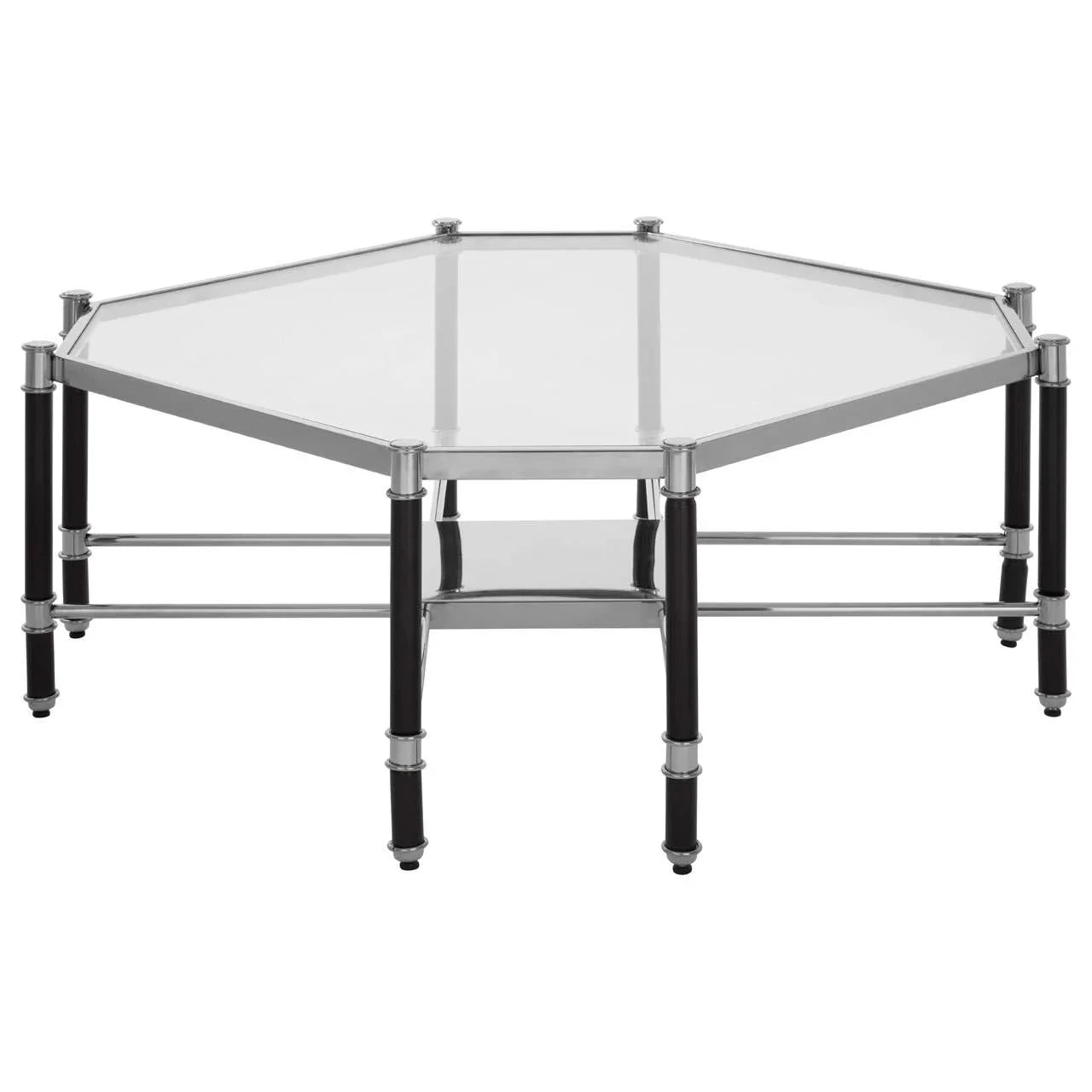 Mirrored Steel Coffee Table