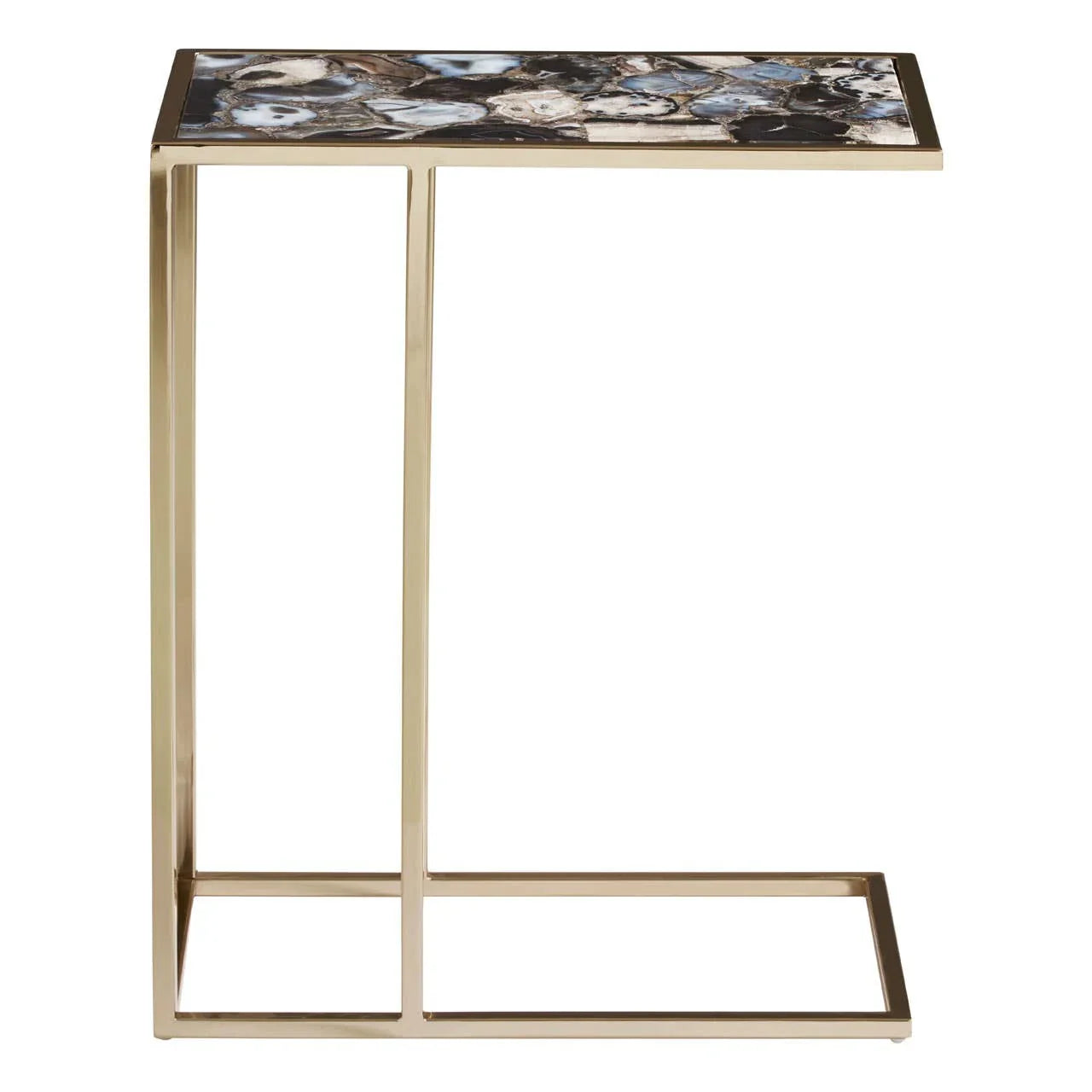 Agate Gold Side Table