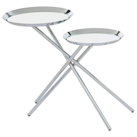Glam Chrome Side Table