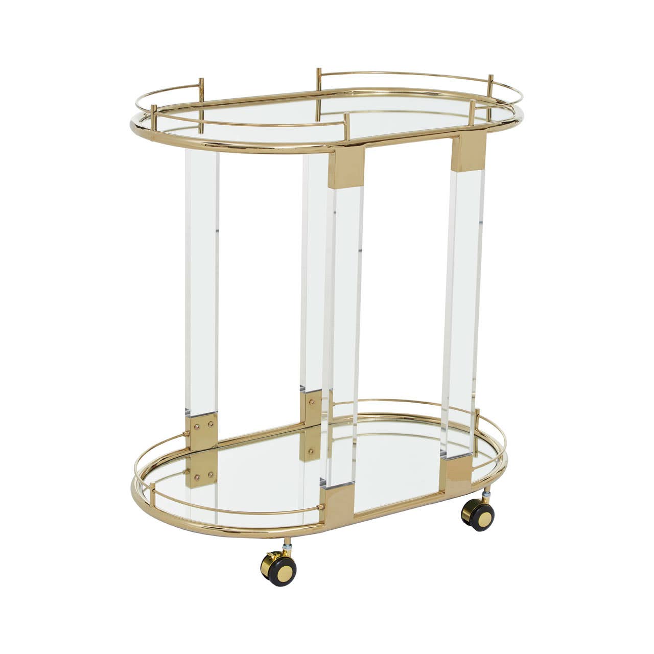 Luxe Gold Drinks Trolley