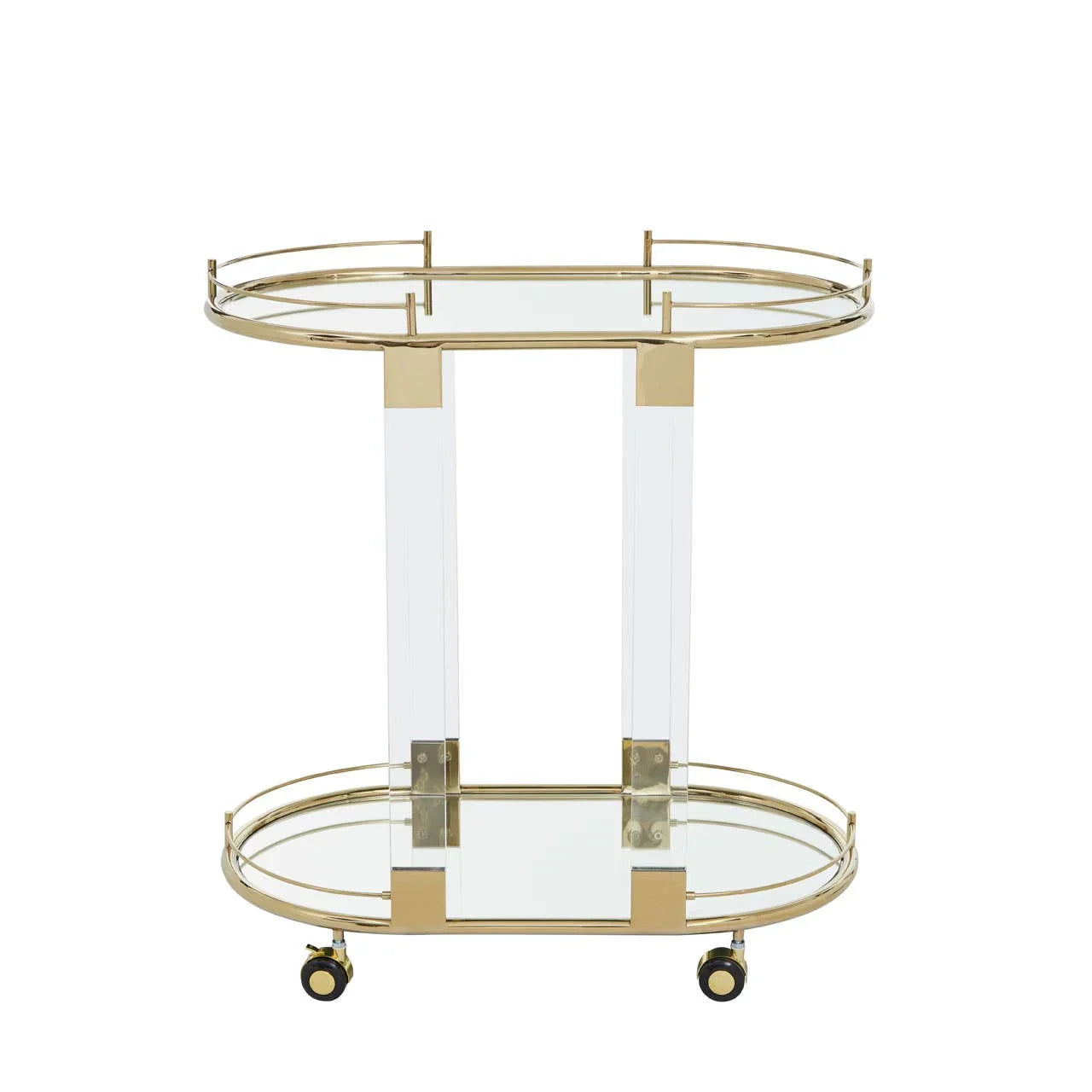 Luxe Gold Drinks Trolley