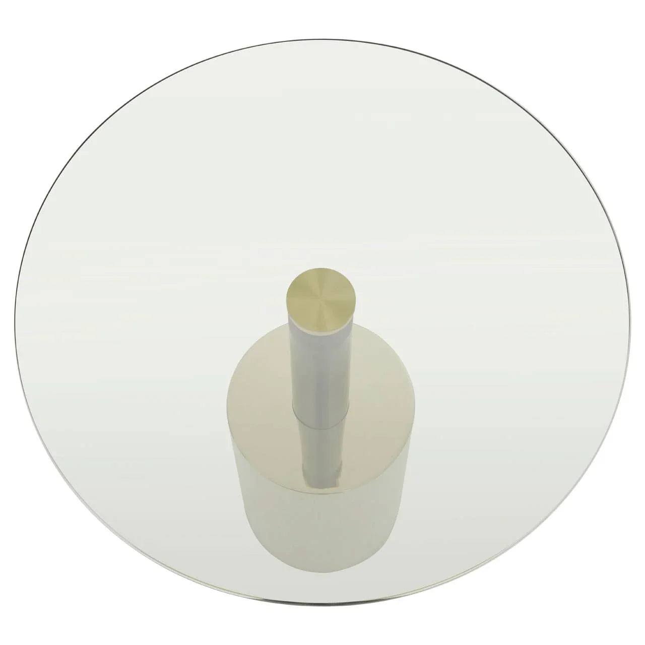 Elegant Glass & Gold End