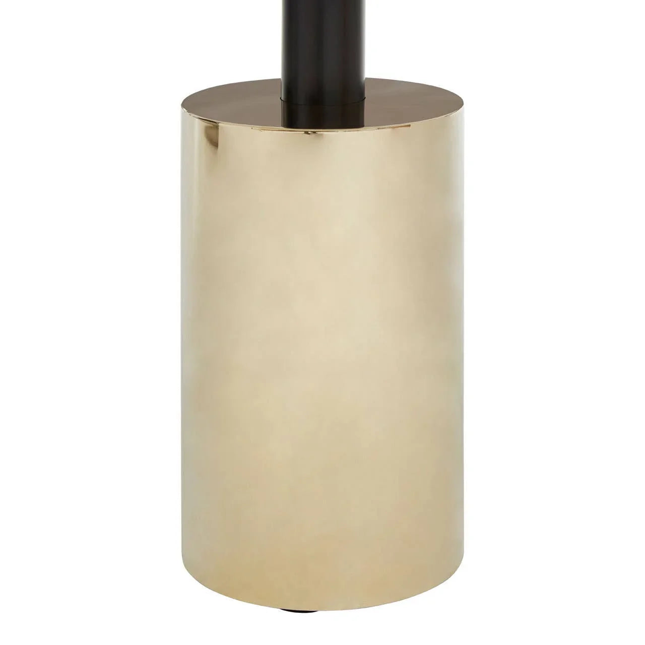 Elegant Glass & Gold End