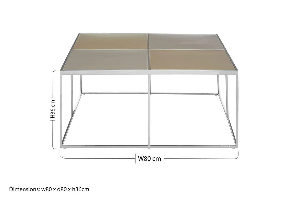 Geometric Silver & Gold Coffee