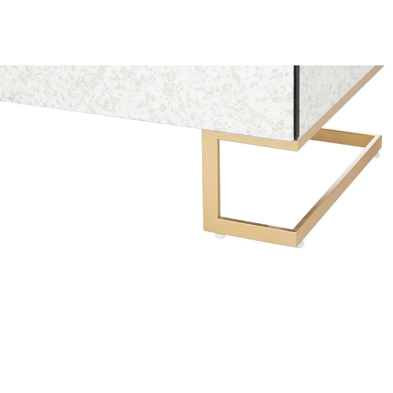 Reflective Antique Mirrored Drawer Chest