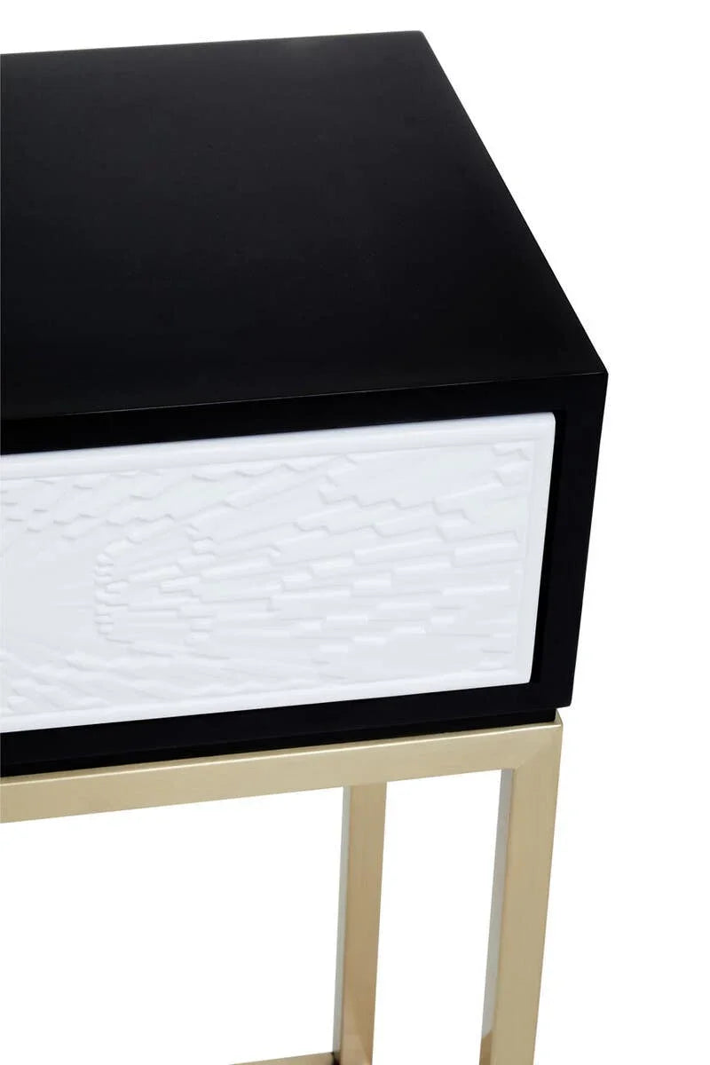 Luxury Monochrome Console Table