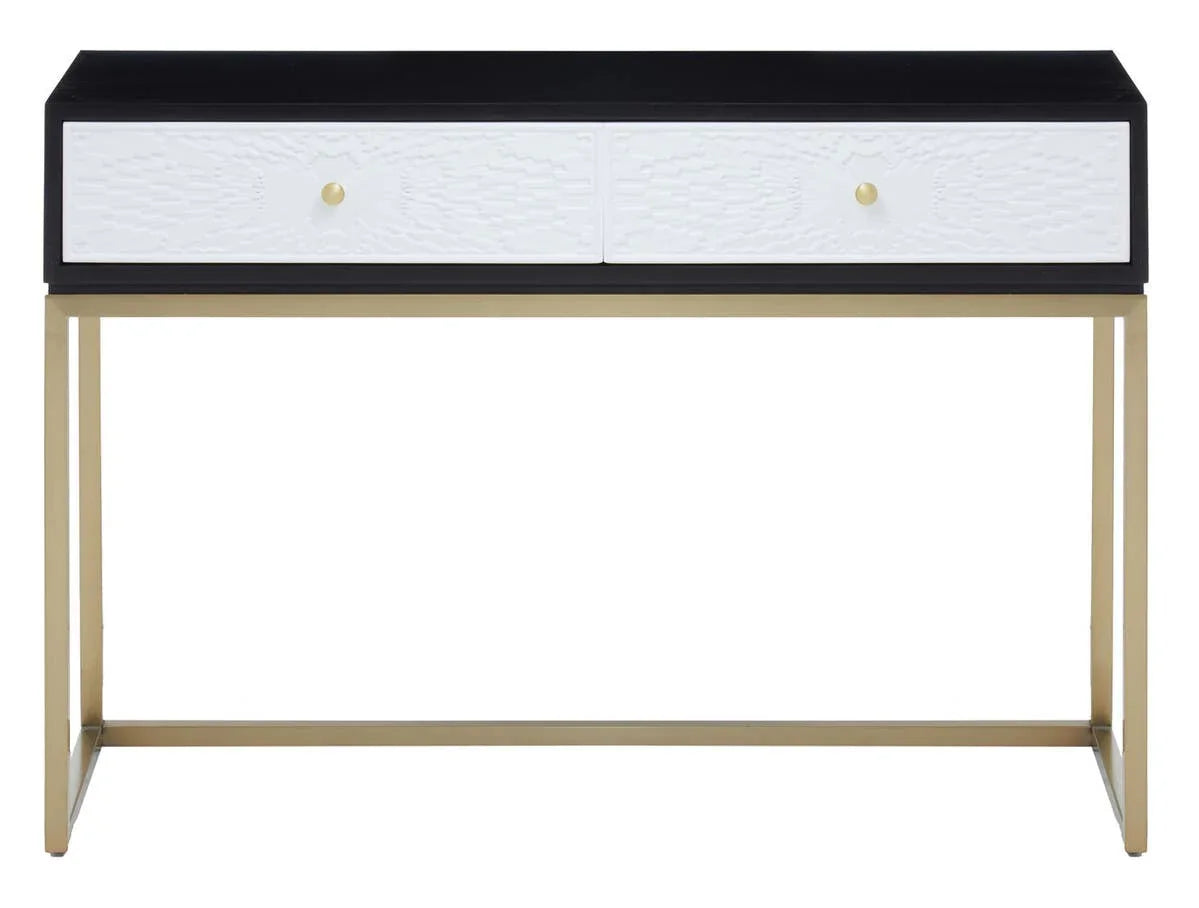 Luxury Monochrome Console Table