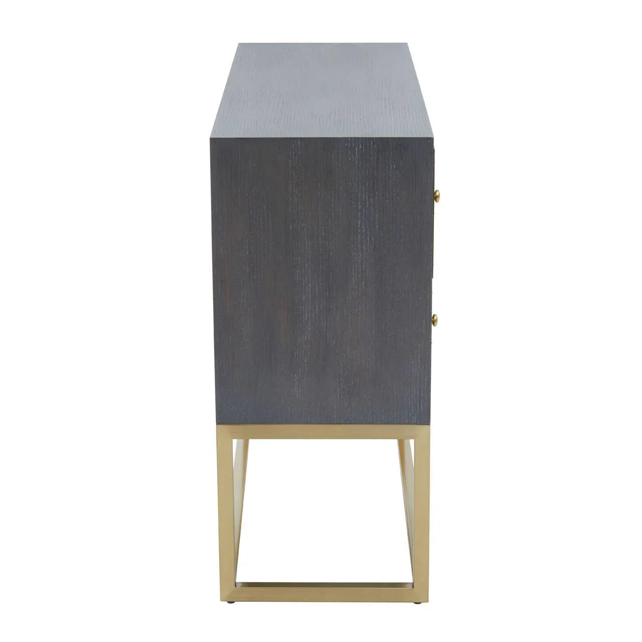 Shagreen Console Table Drawers