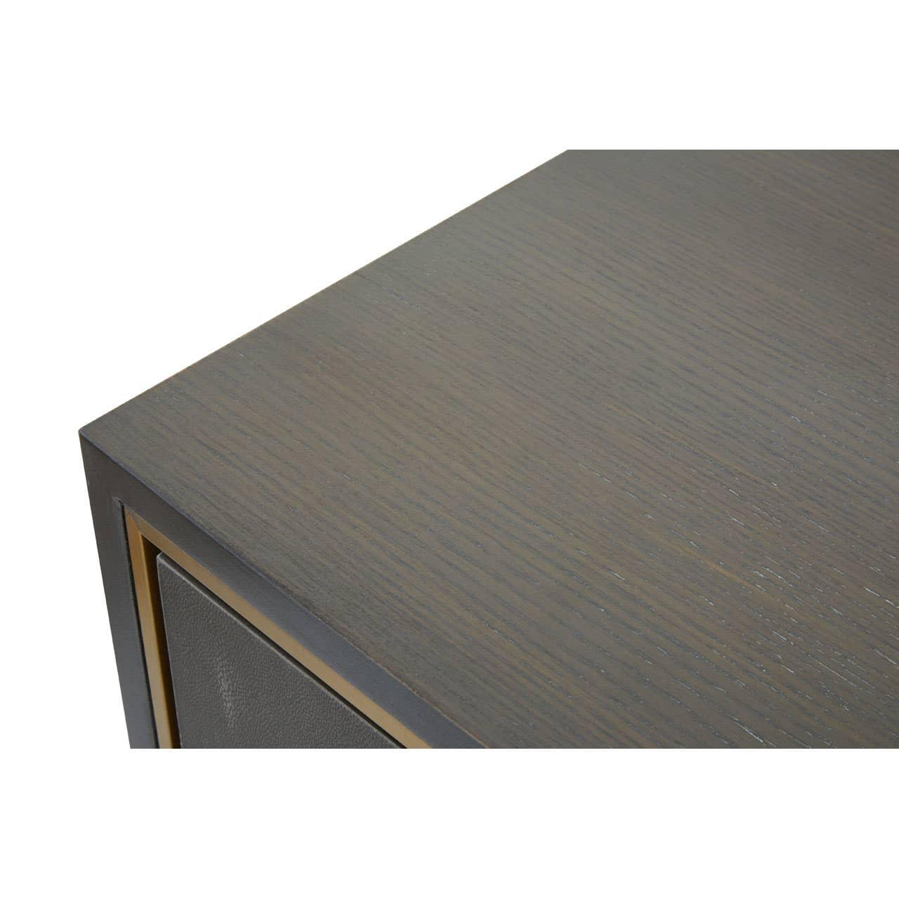 Luxe Grey Media Storage Unit