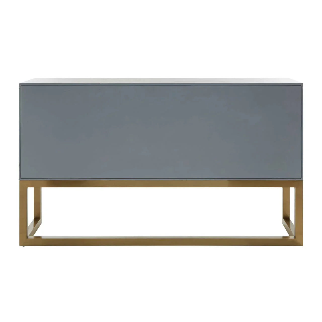 Champagne Silver Textured Three-Door Sideboard