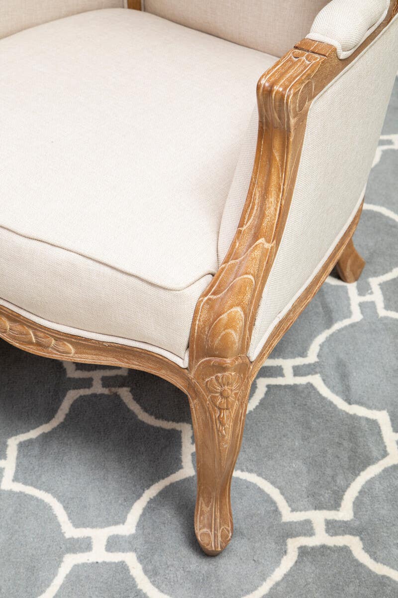 Luxe Cream Dome Chair