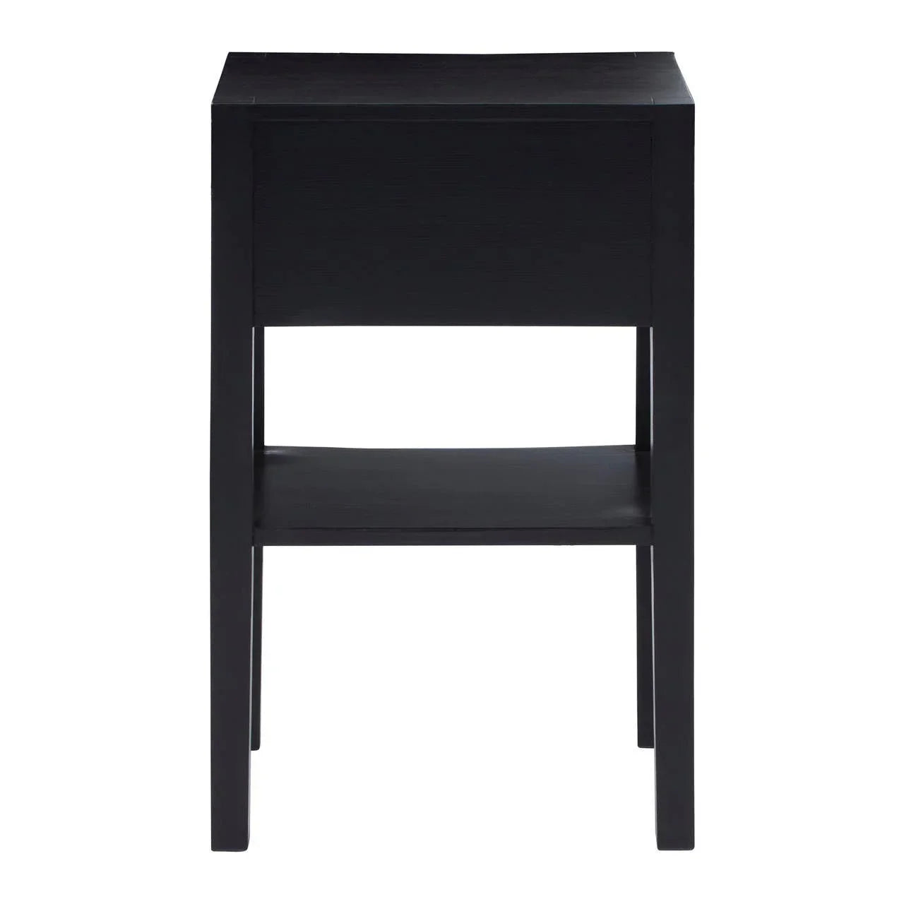 Rattan Drawer Nightstand Table