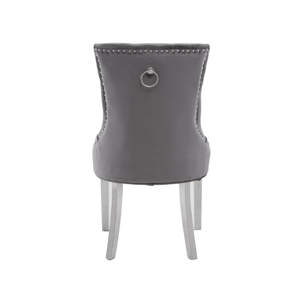 Diamond Tufted Velvet Dining Chair