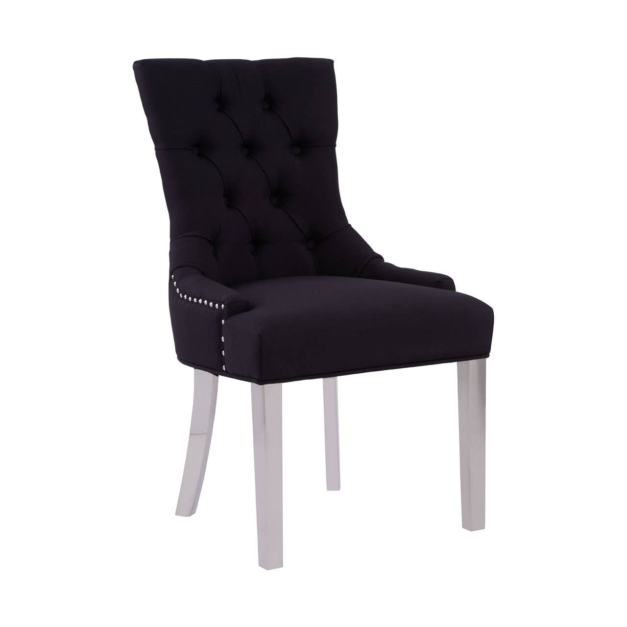 Modern Button-Back Dining Chair