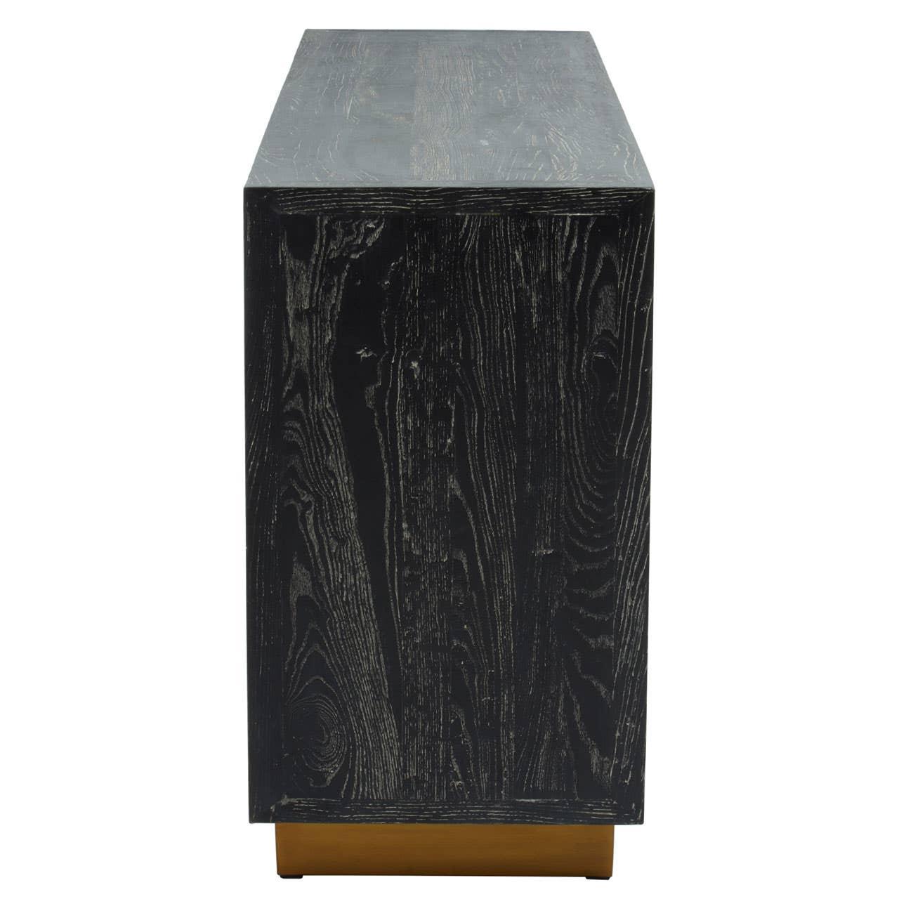 Roselle - Eco-Friendly Wood Sideboard with Labyrinth Patterns