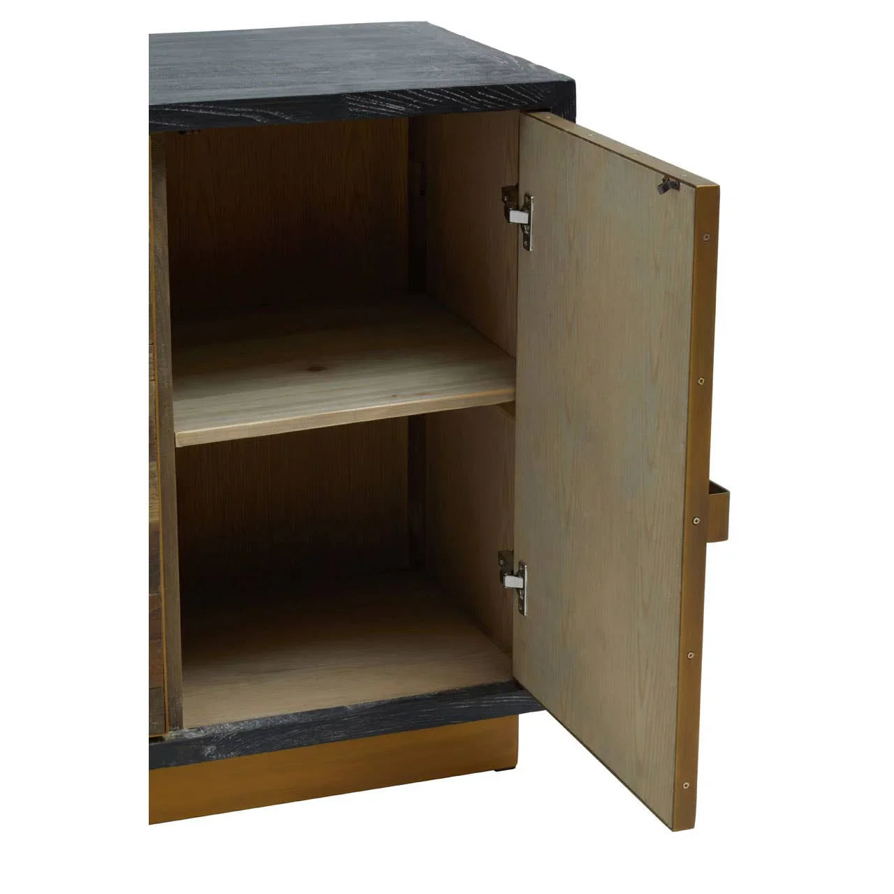 Roselle - Eco-Friendly Wood Sideboard with Labyrinth Patterns