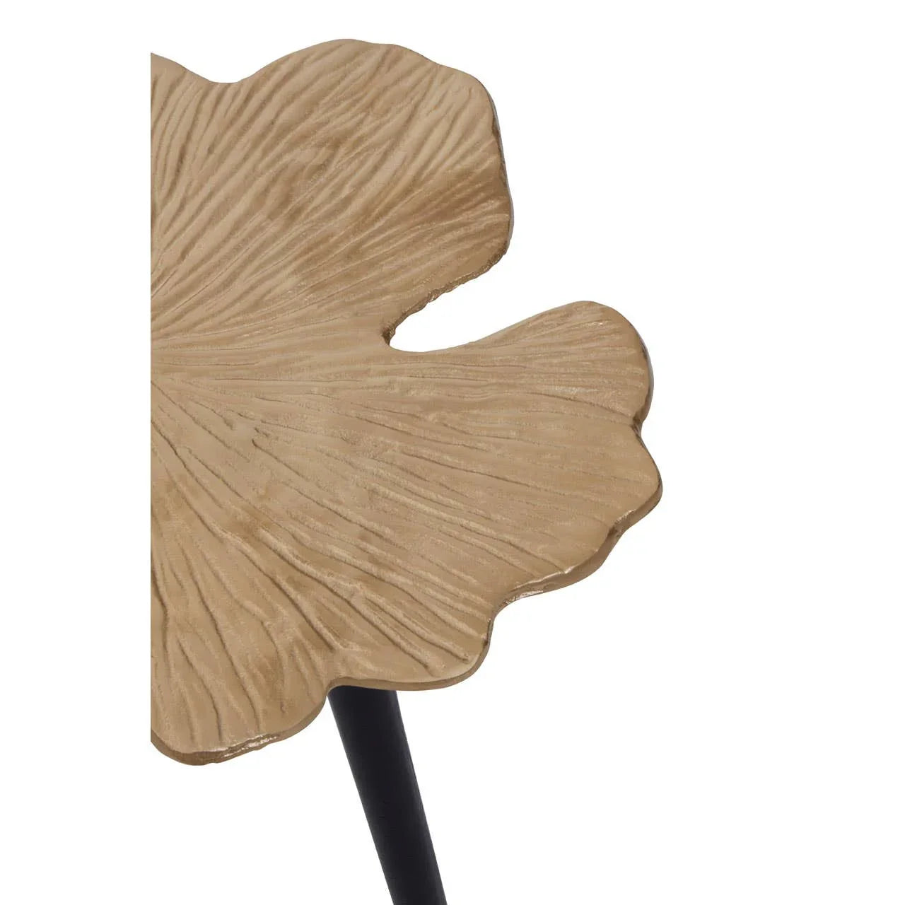 Ginkgo Leaf Aluminium Side Table