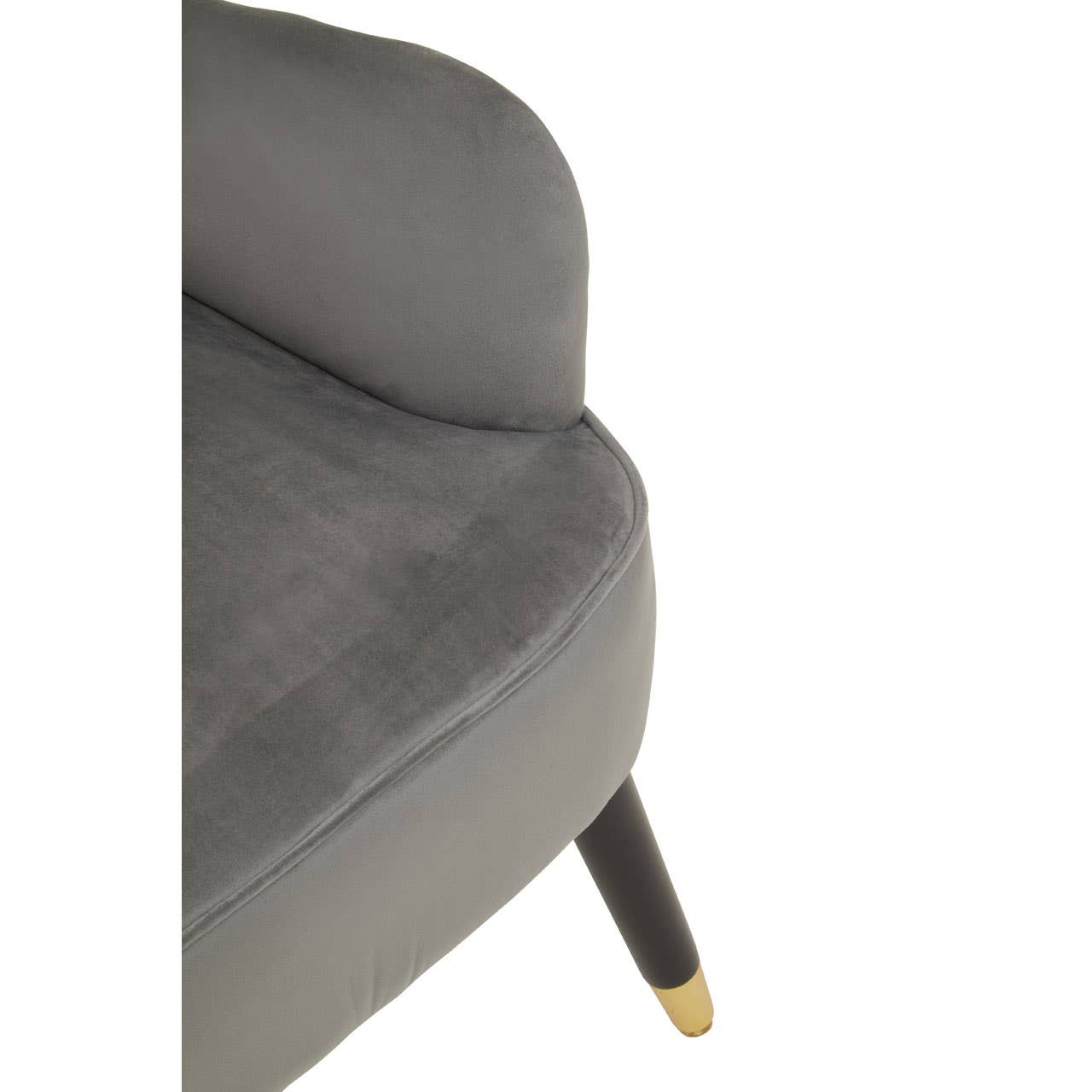 Luxe Velvet Wingback Armchair