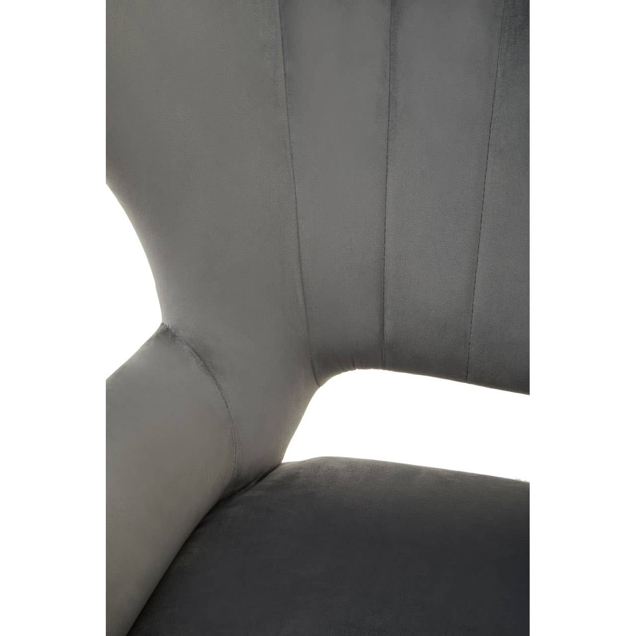 Luxe Velvet Wingback Armchair