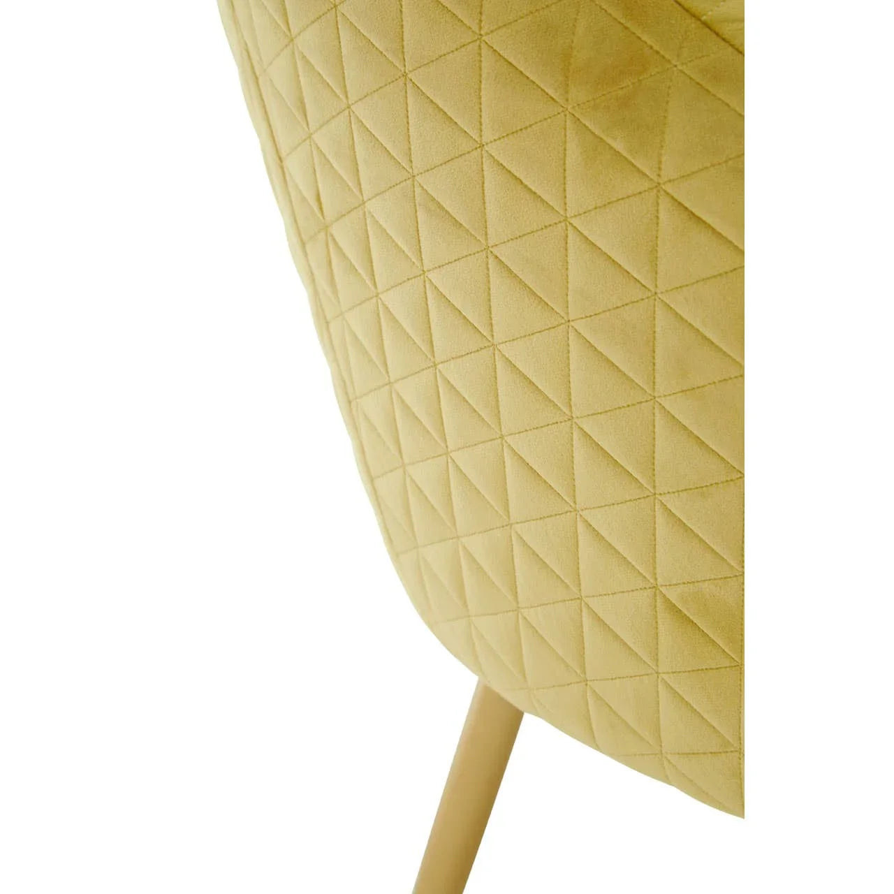 Luxe Gold Velvet Accent Chair