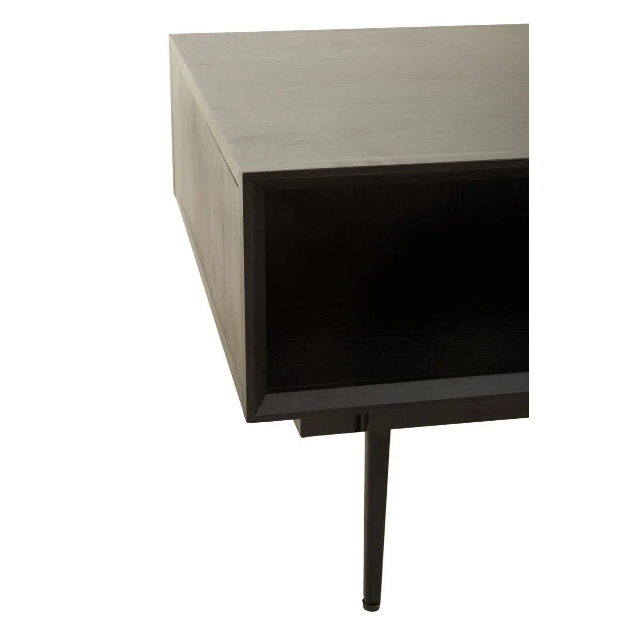 Geometric Black Coffee Table