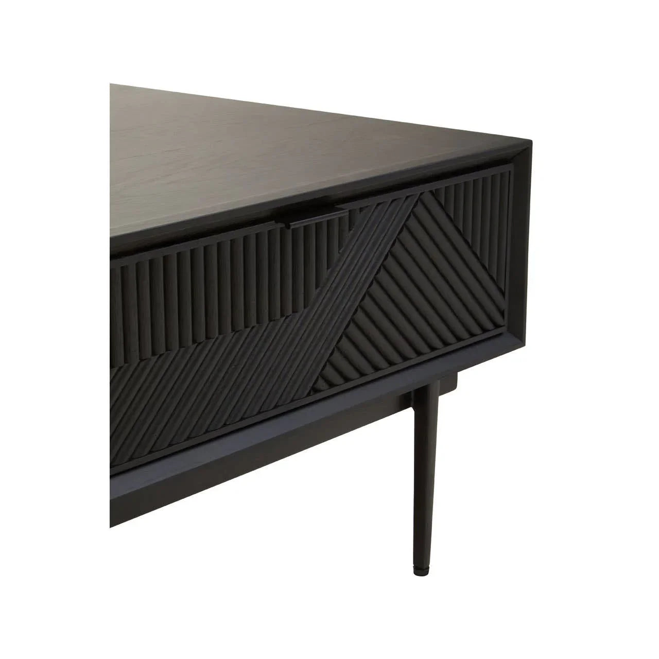 Geometric Black Coffee Table