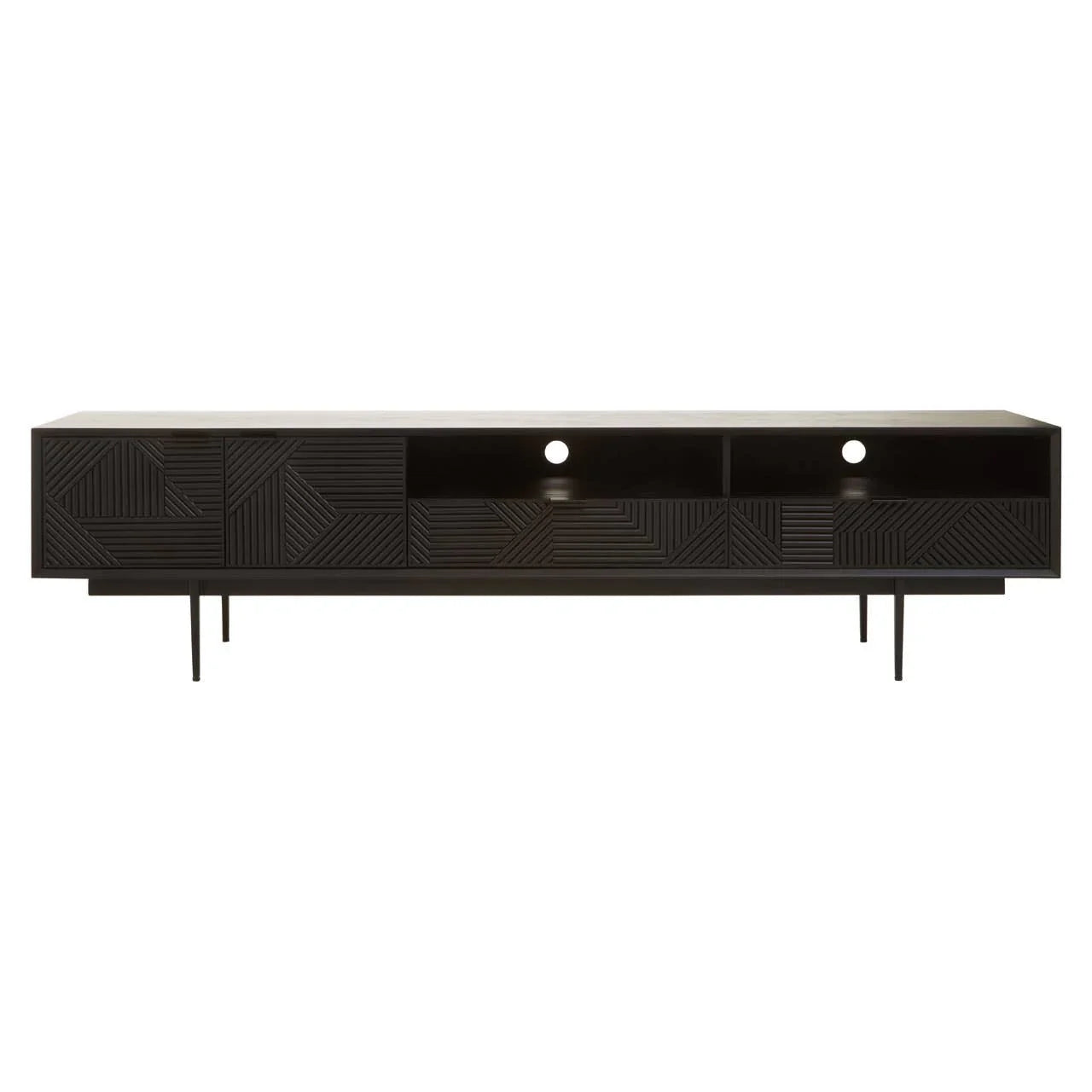 Modern Art Media Console