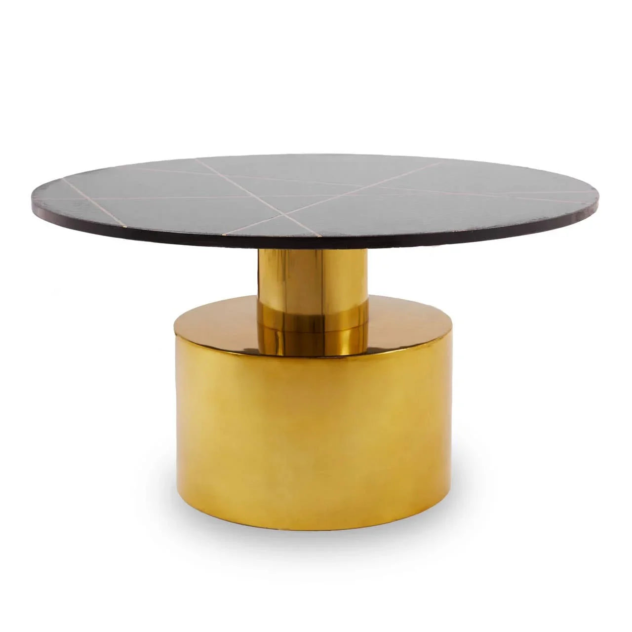 Elegant Black Marble Coffee Table