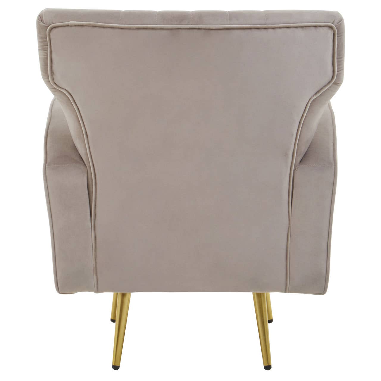 Luxe Velvet Wingback Armchair