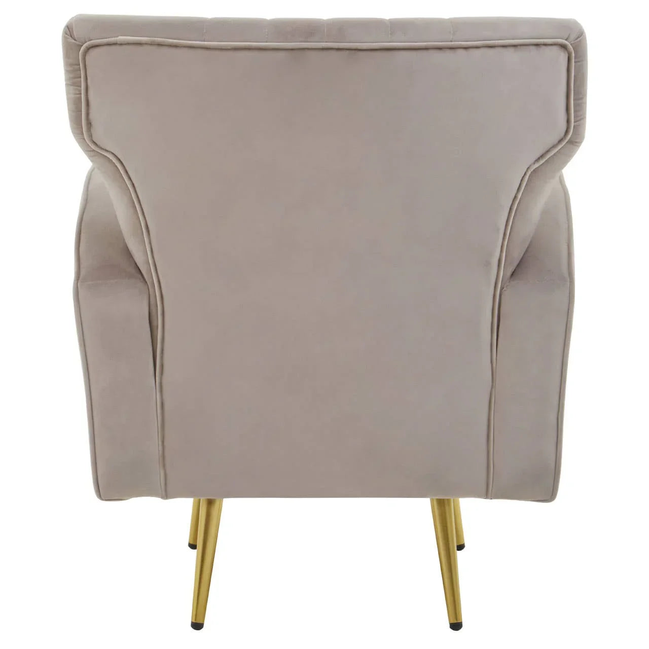 Luxe Velvet Wingback Armchair