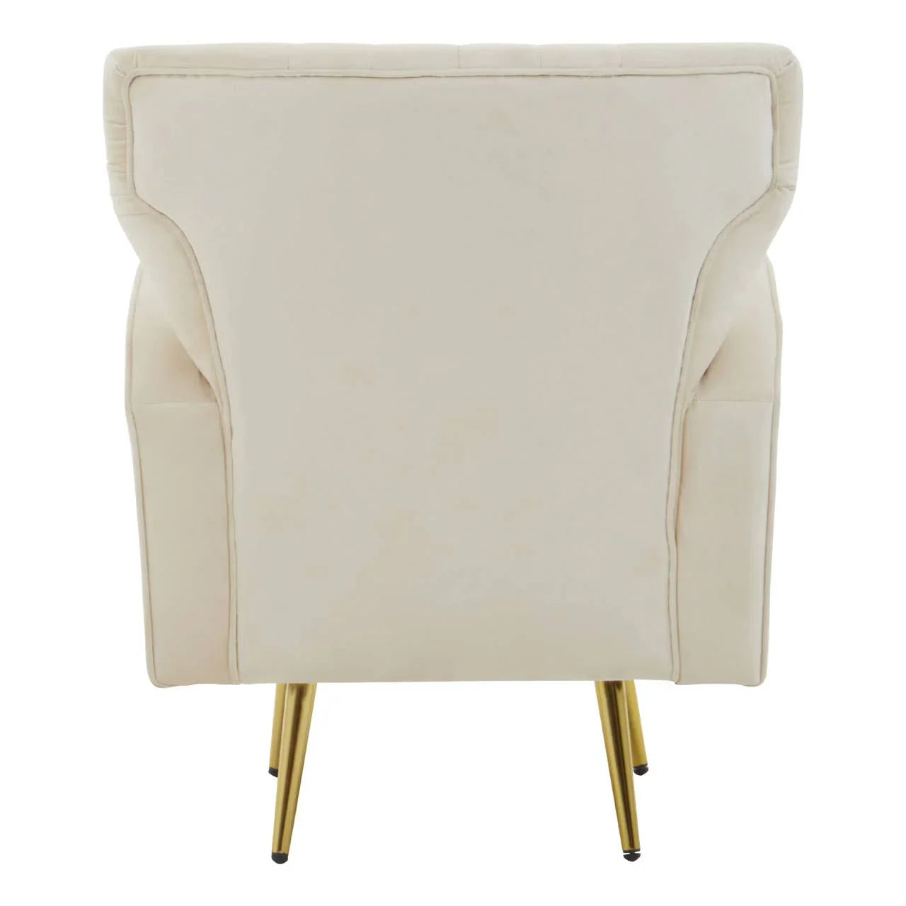 Luxe Velvet Wingback Armchair