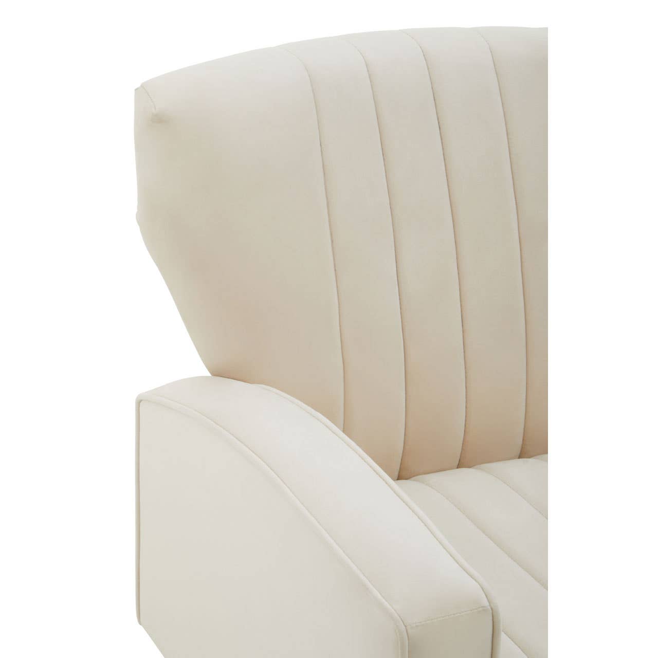 Luxe Velvet Wingback Armchair