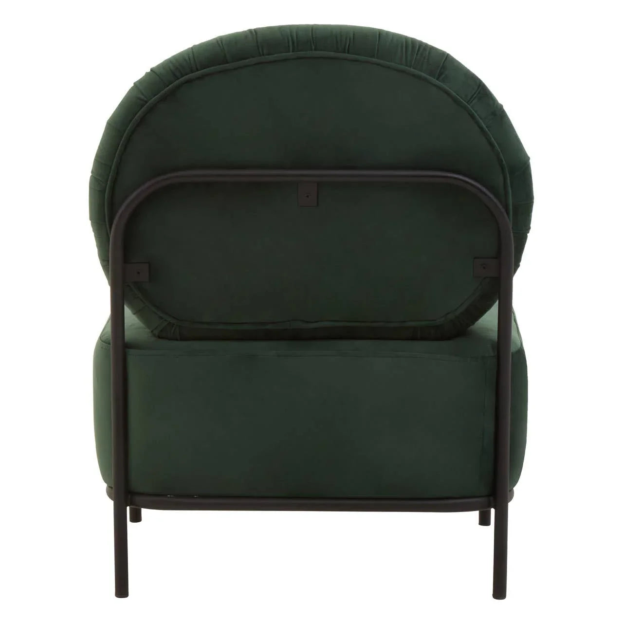 Luxe Green Velvet Accent Chair