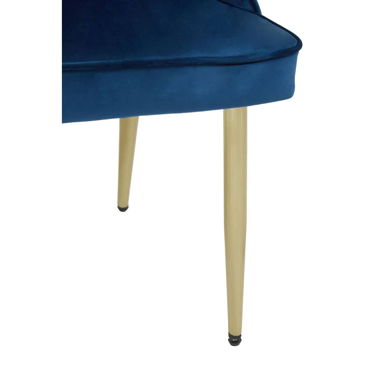 Luxe Midnight Velvet Dining Chair