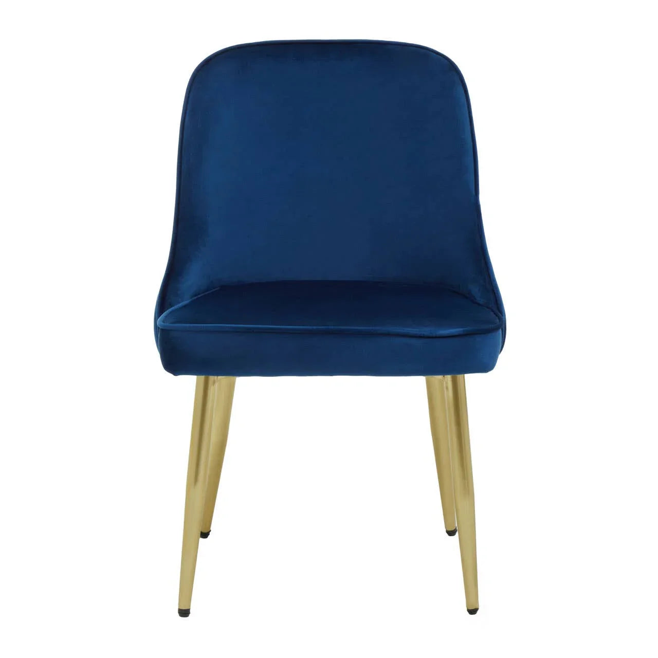 Luxe Midnight Velvet Dining Chair