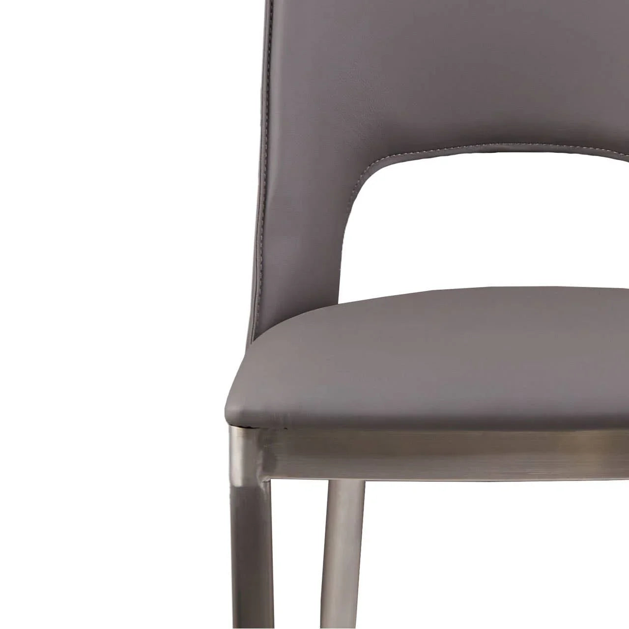 Retro Grey Dining Chair