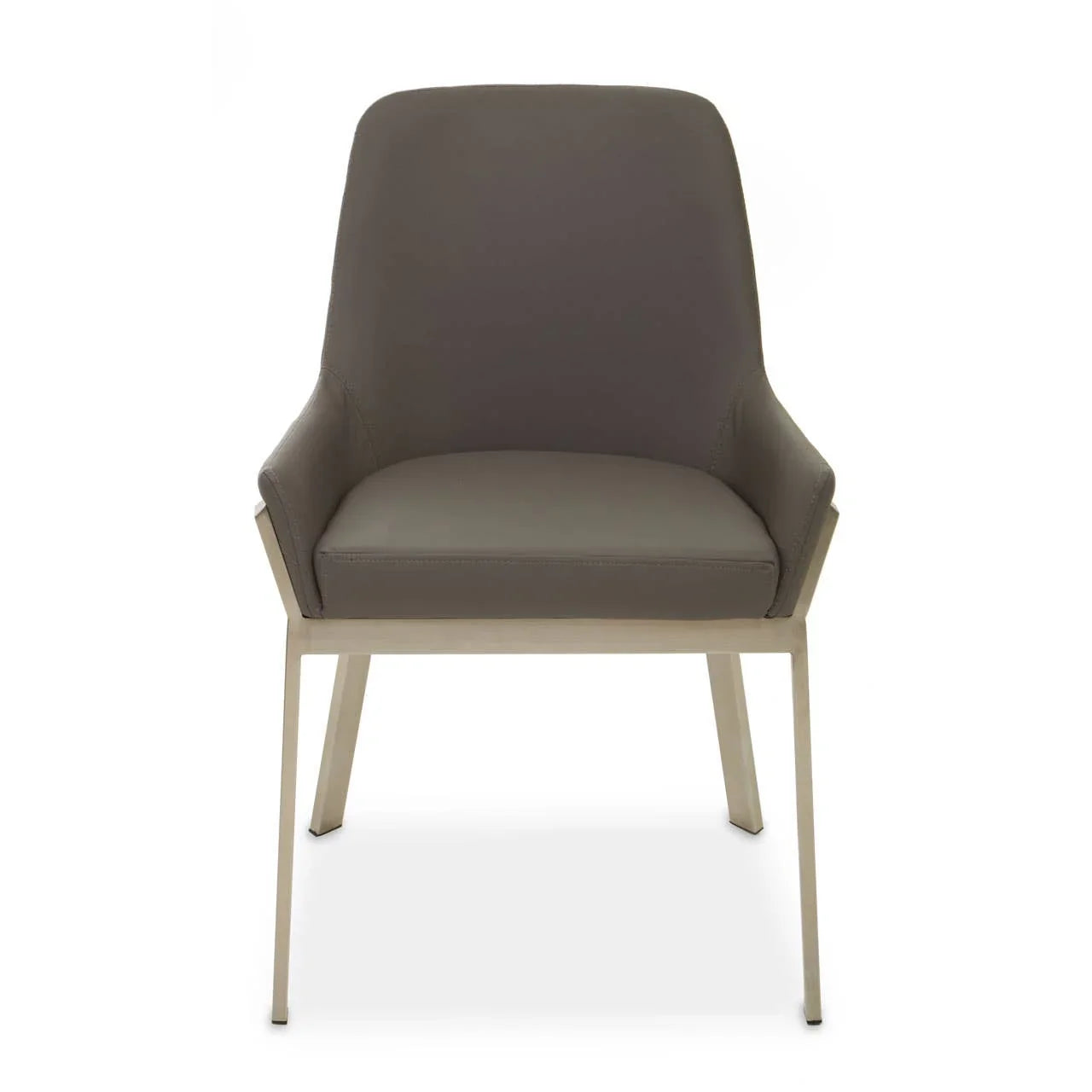 Sleek Flared Arm Chair