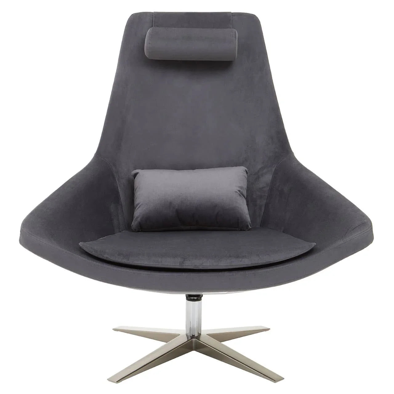 Plush Velvet Star Armchair