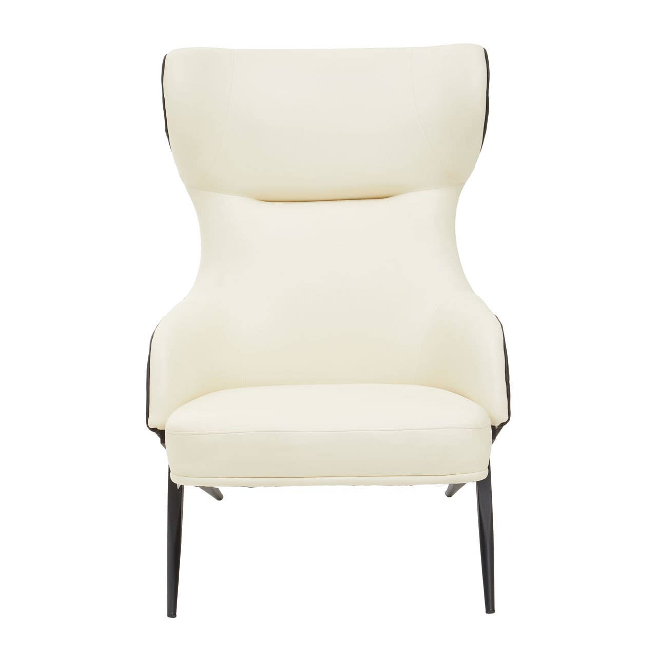 Ivory Wingback Armchair