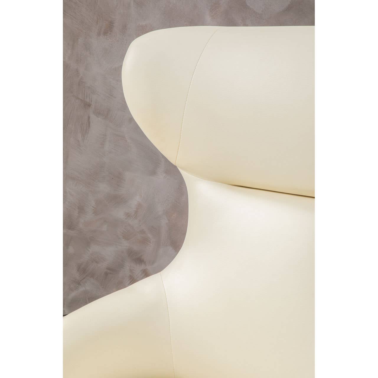 Ivory Wingback Armchair