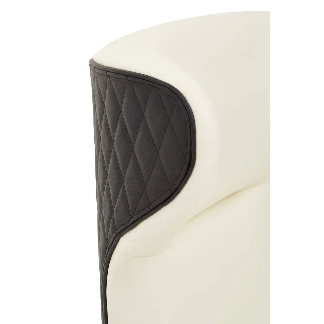 Ivory Wingback Armchair