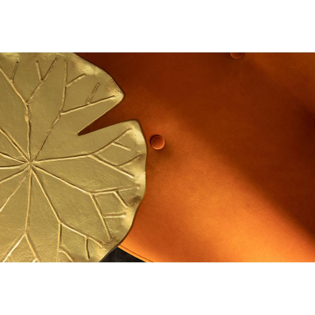 Floral Sculpted Side Table