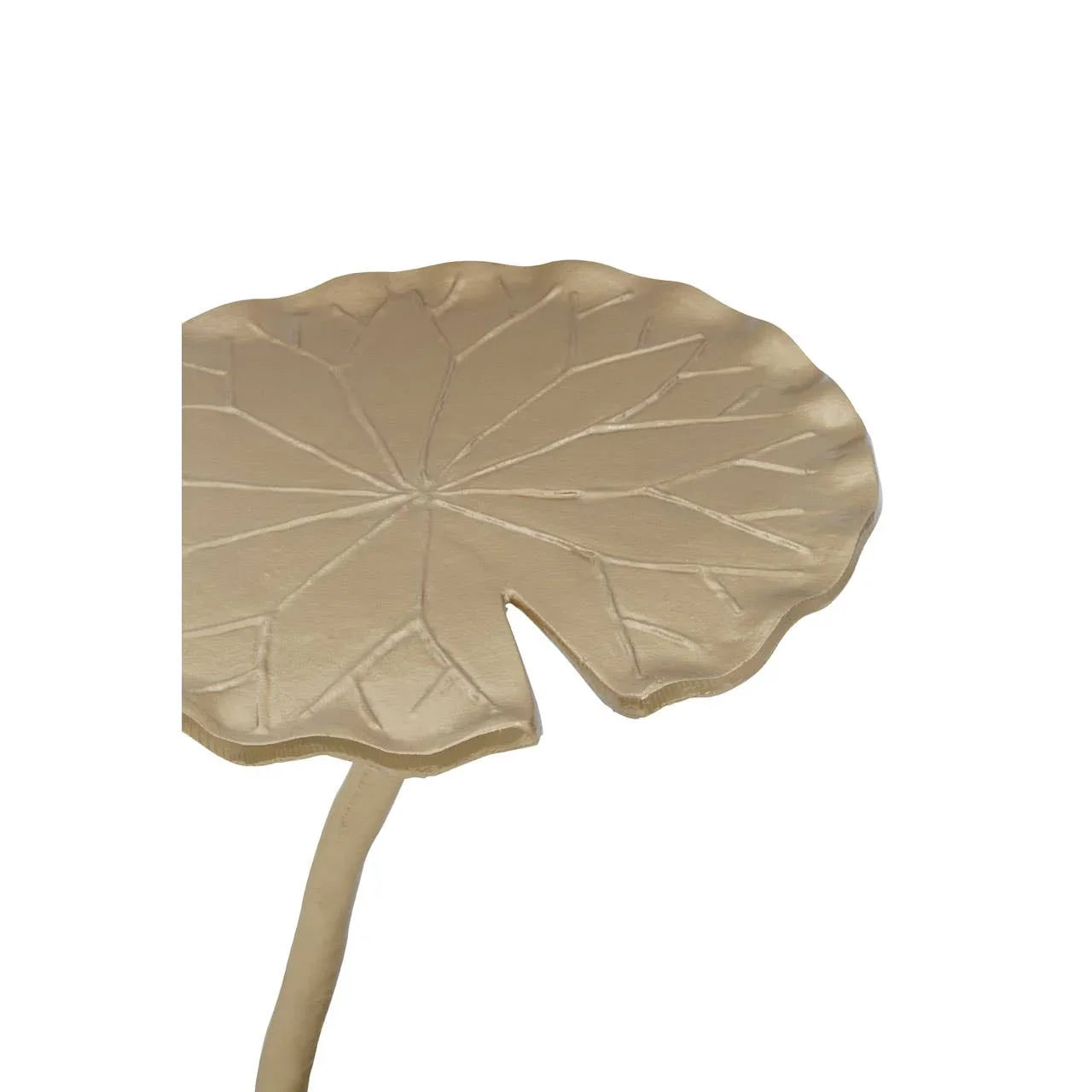 Floral Sculpted Side Table