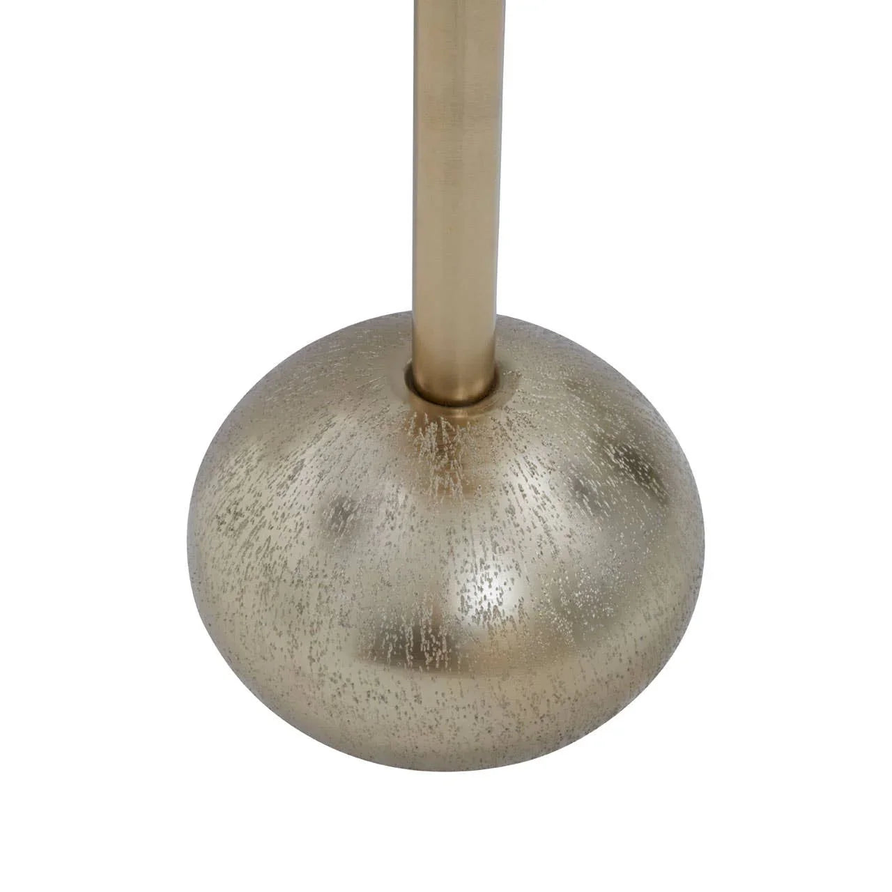 Golden Mosaic Round Side Table