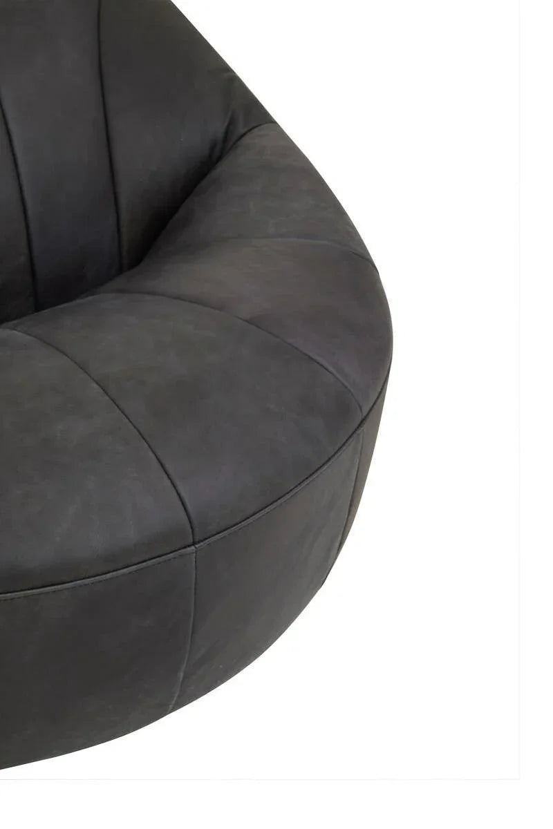 Luxe Ebony Accent Chair