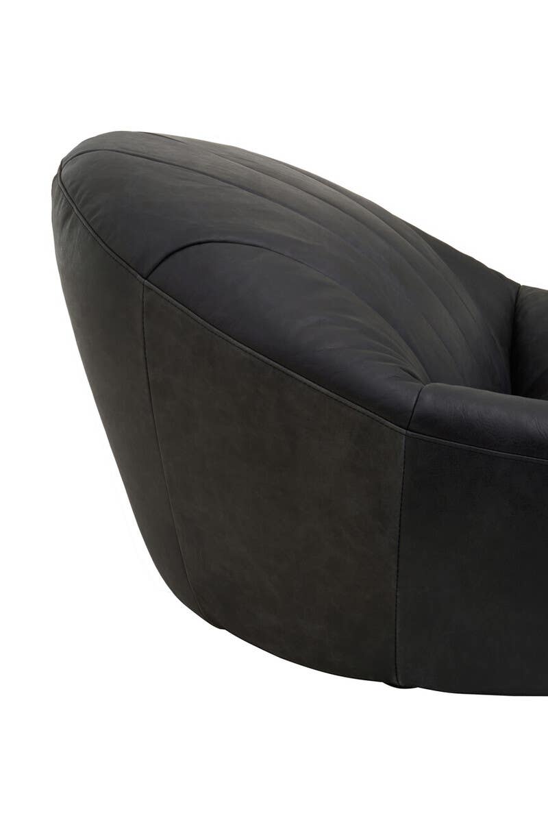 Luxe Ebony Accent Chair