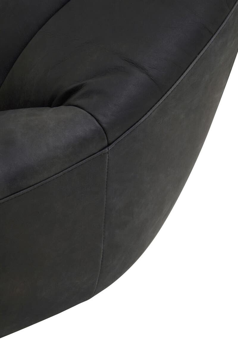 Luxe Ebony Accent Chair