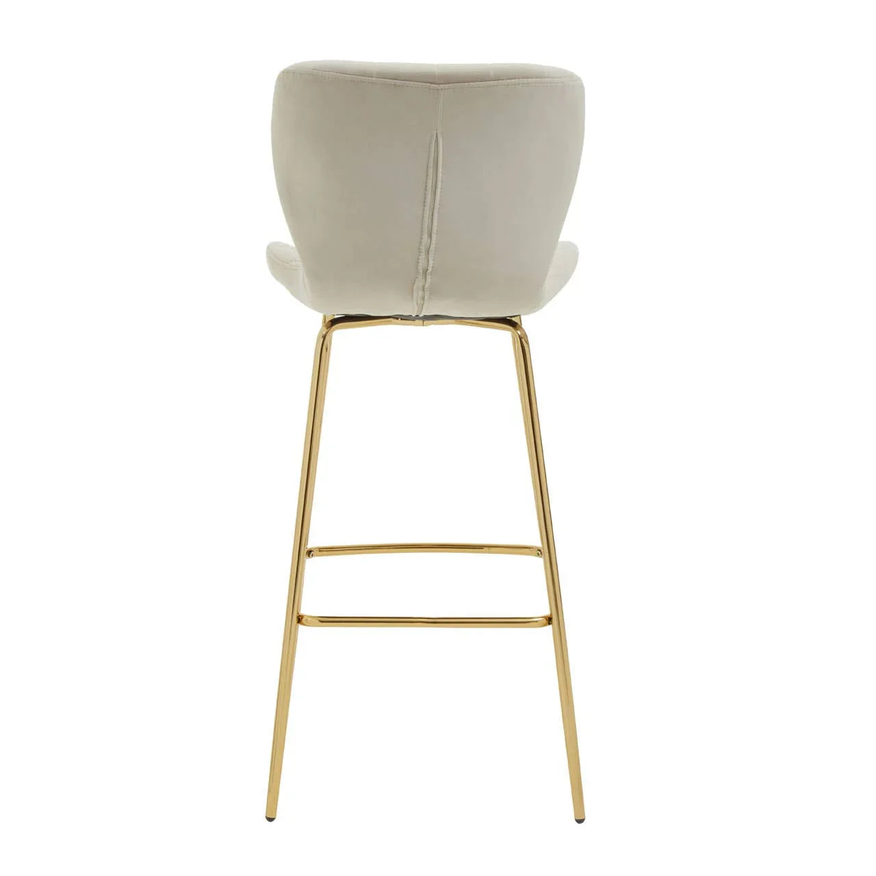 Luxe Velvet Gold Bar Chair