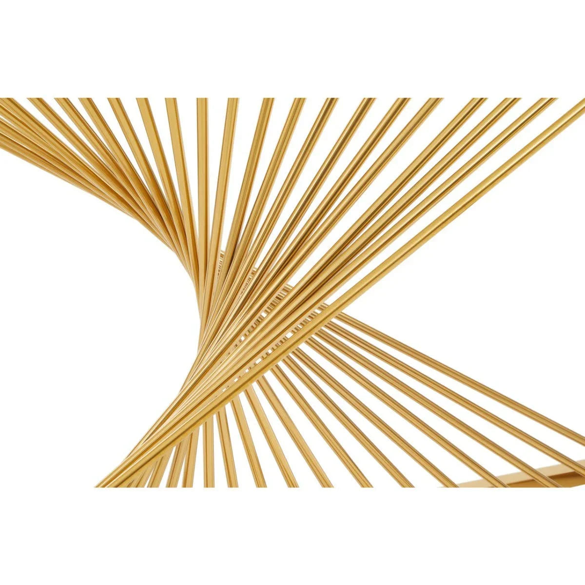 Golden Charm Console Table