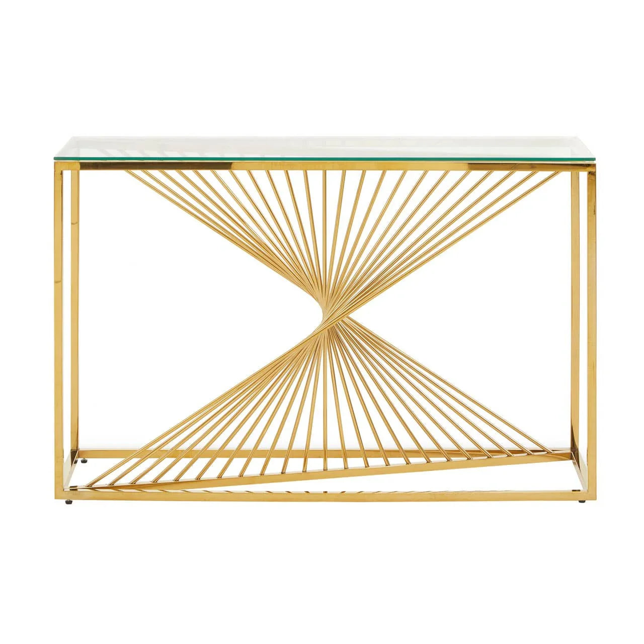 Golden Charm Console Table